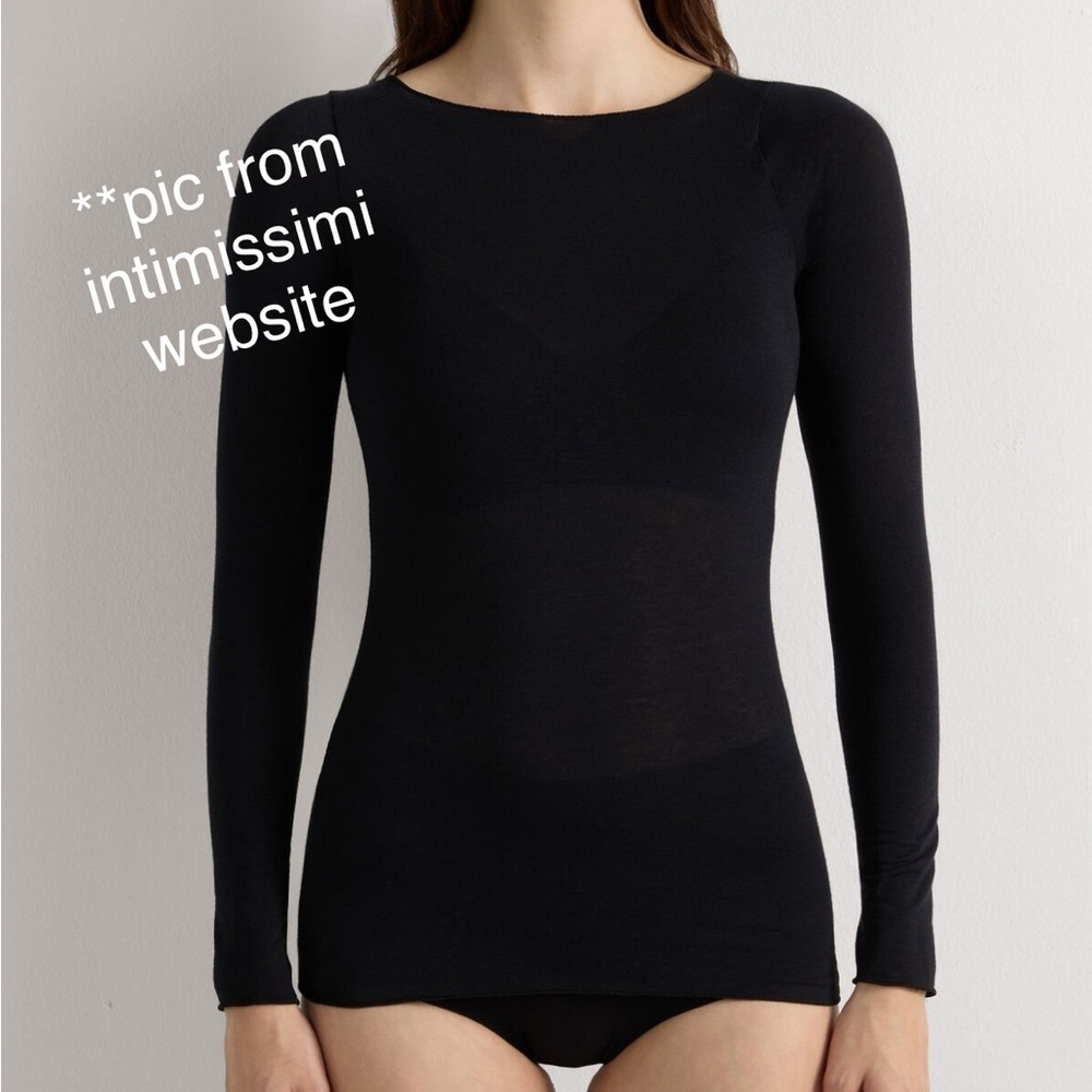 Intimissimi Cashmere Boat Neck Top